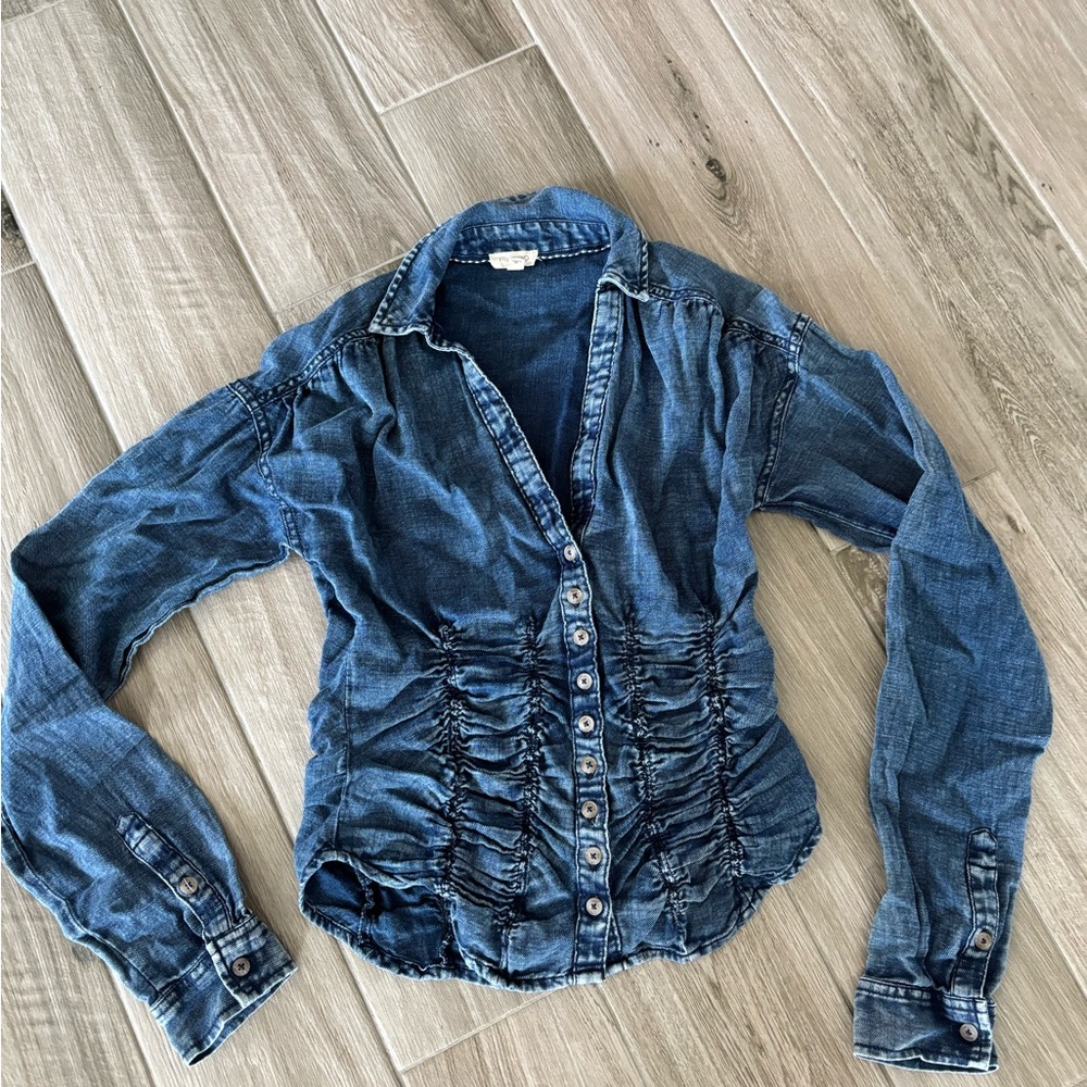 pilcro anthropologie button down